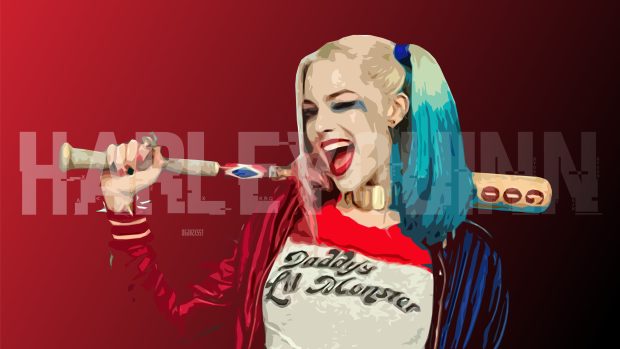 Harley Quinn Digital Art Hd.