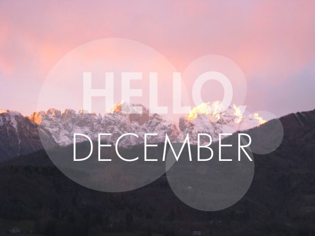 Hello december wallpaper Download Free.