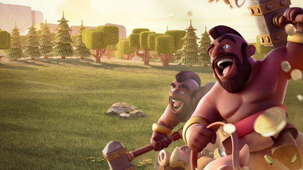 Hog rider clash of clans po photos 2048x1152.