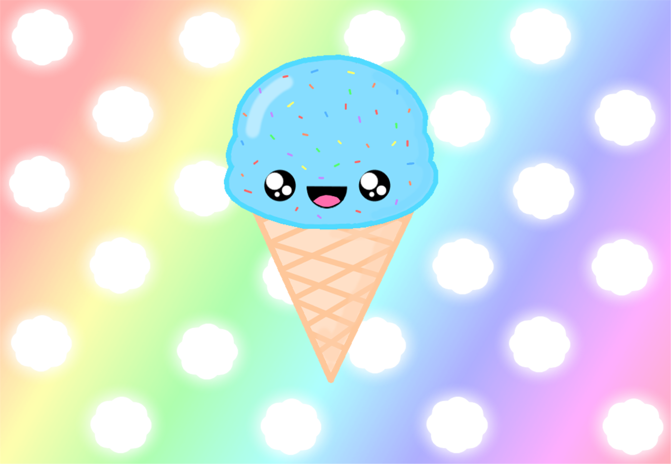 Download Free Cute Ice Cream Wallpapers | PixelsTalk.Net