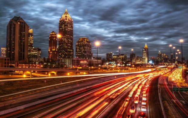 Images atlanta city night.