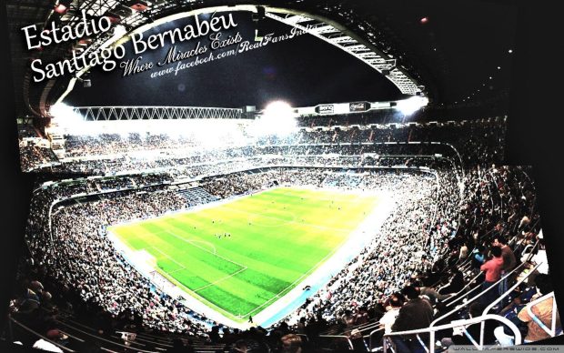 Inside Real Madrid Santiago Bernabeu stadium Images 2.