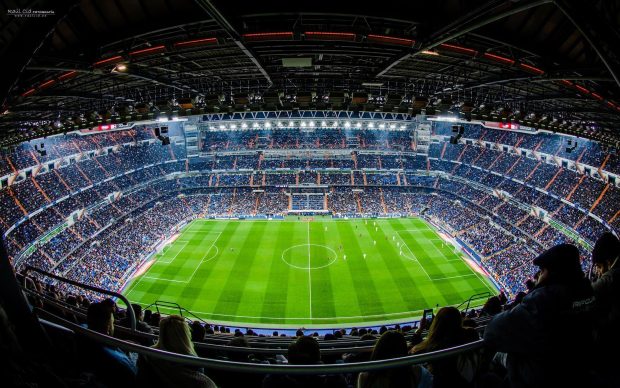 Inside Real Madrid Santiago Bernabeu stadium Images 3.