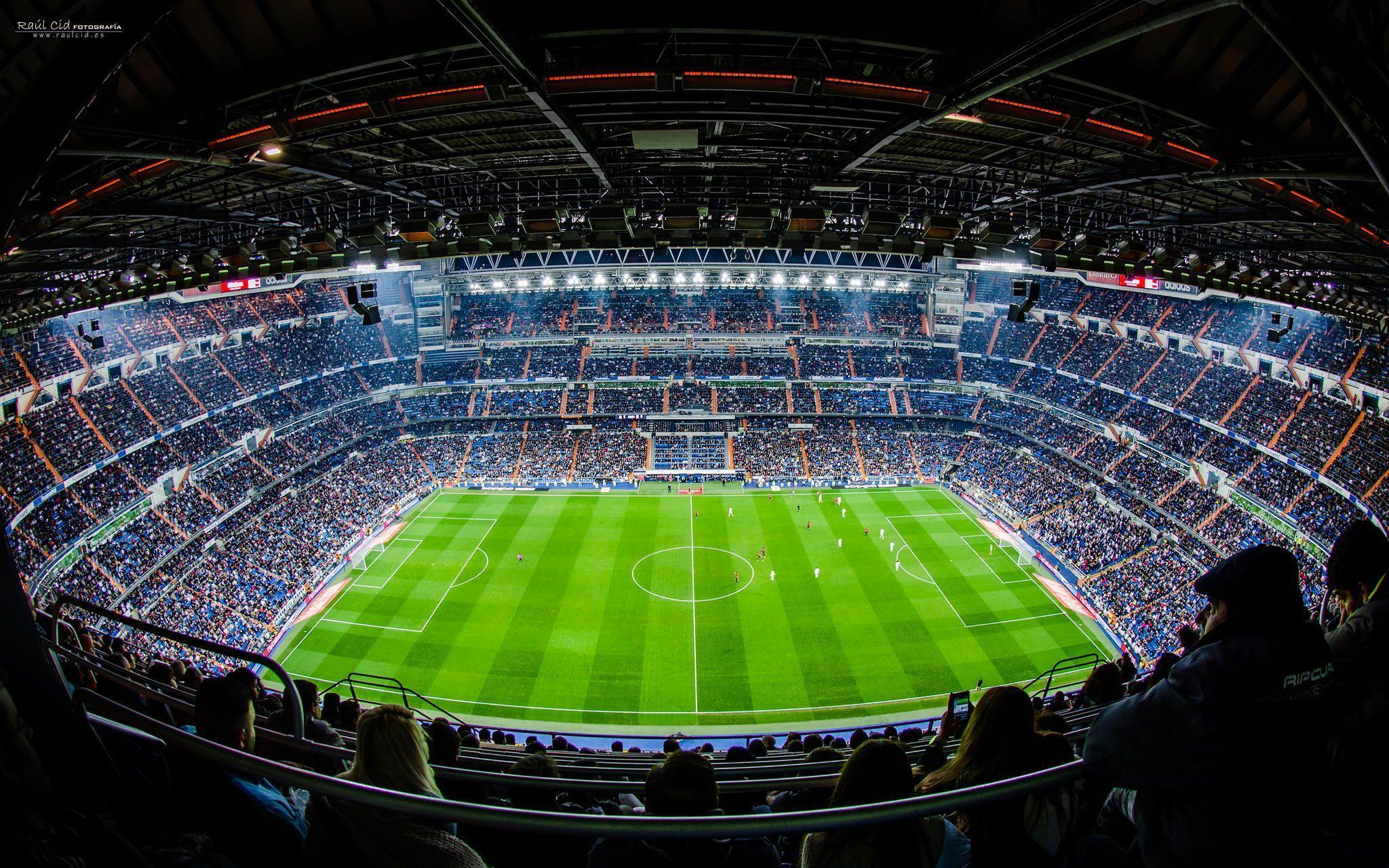 Real Madrid Santiago Bernabeu stadium wallpapers | PixelsTalk.Net