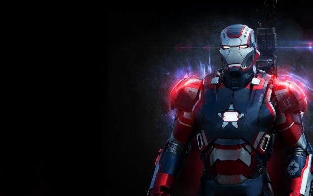 Iron man war machine black suit superhero wallpaper hd.