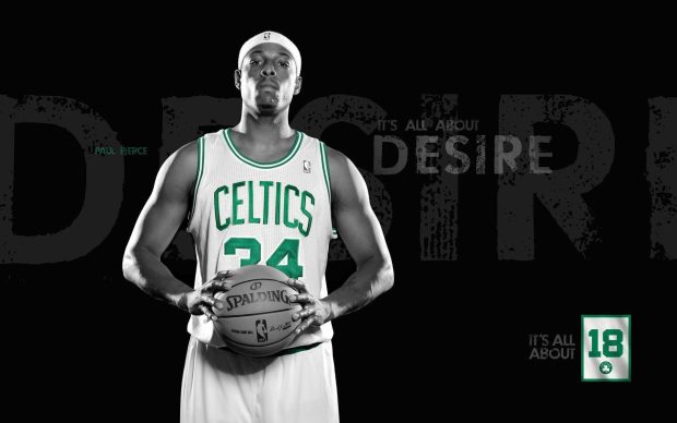 It's all about desire  Paul Pierce Boston Celtics wallpaper.