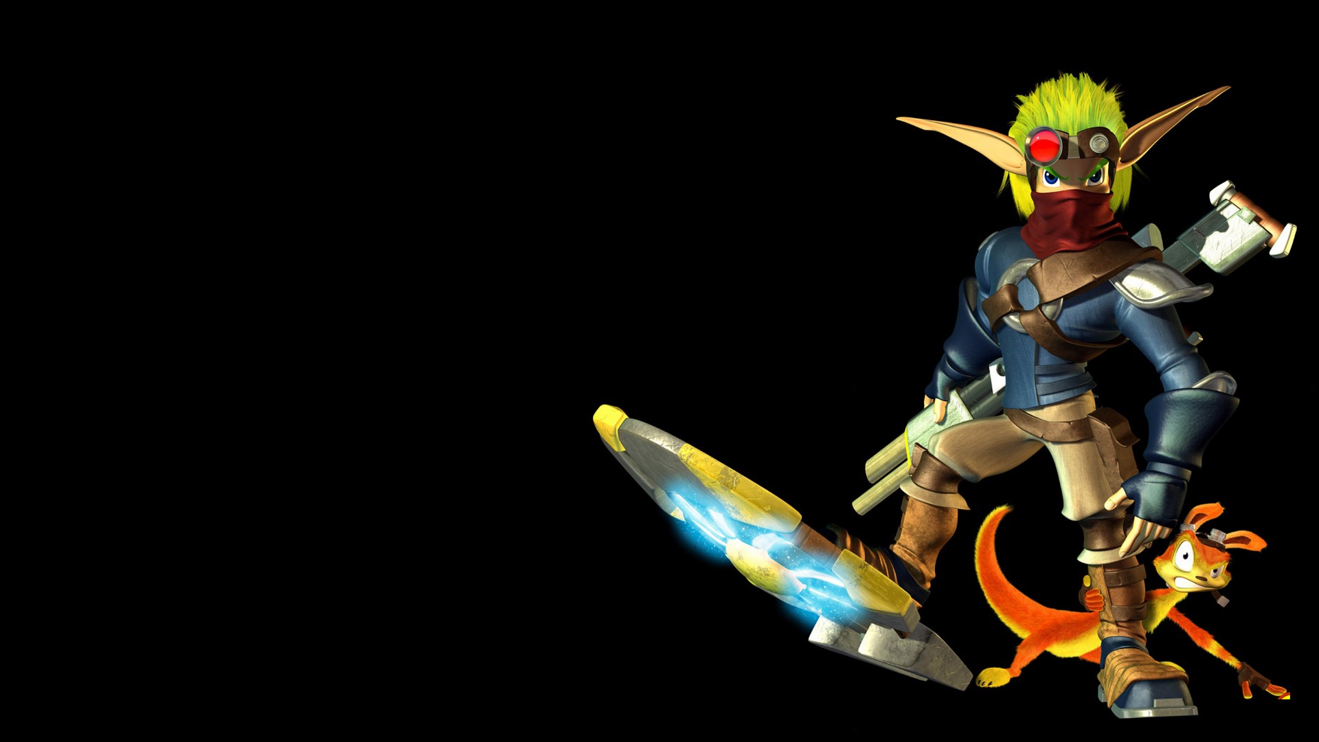 Jak Dark Jak and Daxter Wallpaper 1366x768 by JakieInRed on DeviantArt