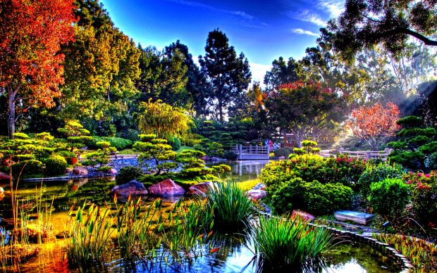 Japanese Garden Wallpaper HD.