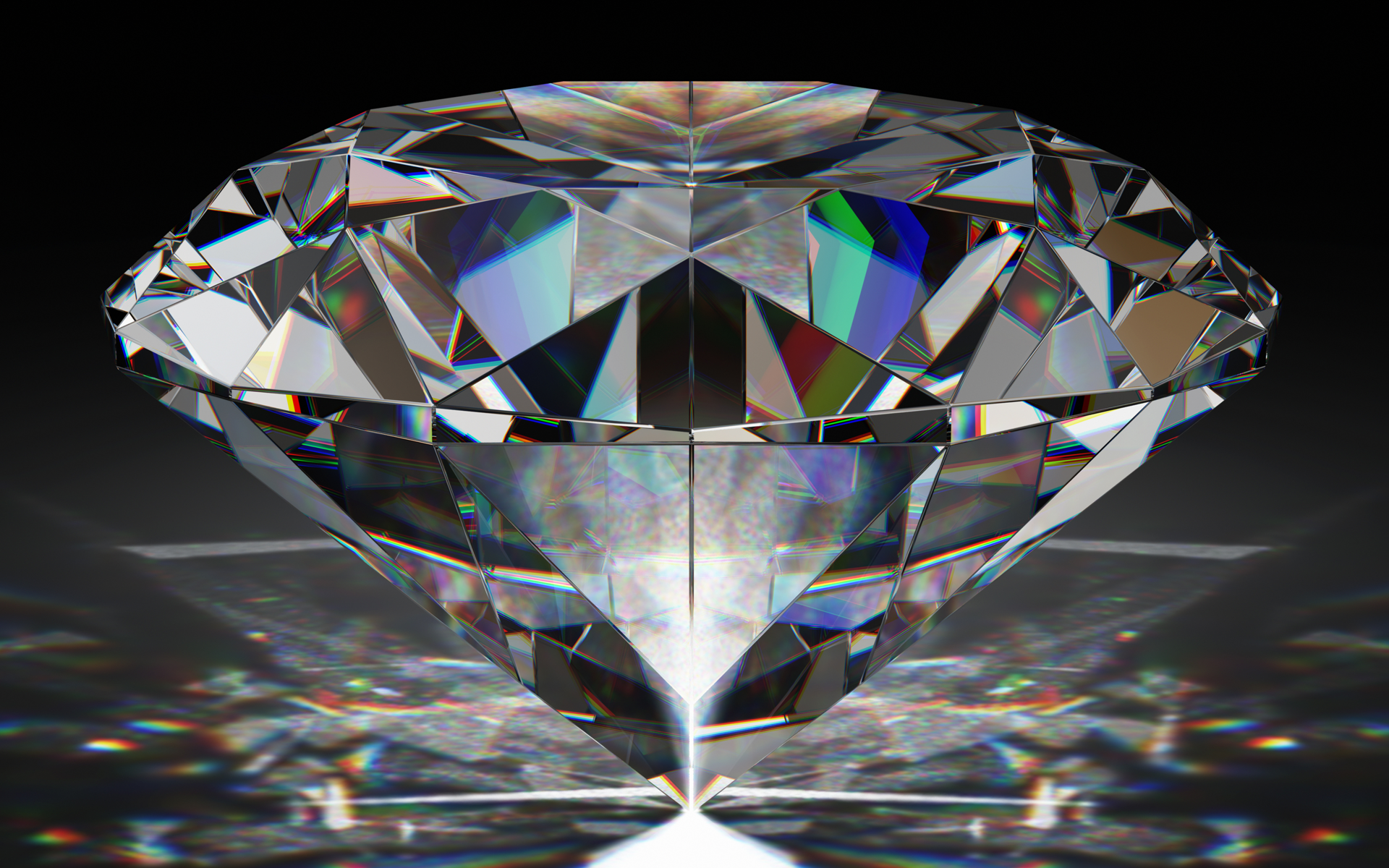 Beautiful colored diamonds  HD wallpaper