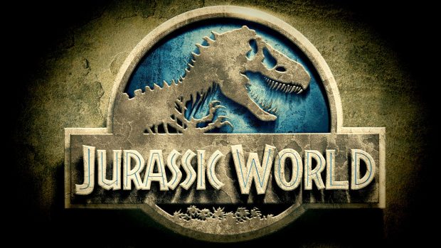 Jurassic world movie logo hd wallpapers.