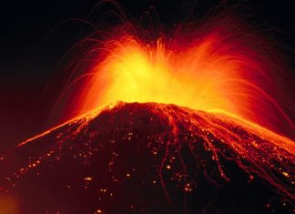 Lava volcano wallpaper hd.