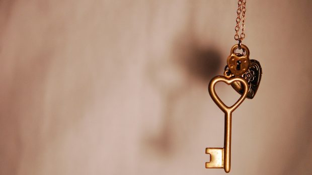 Love chain key heart lock 1920x1080 wide wallpapers.