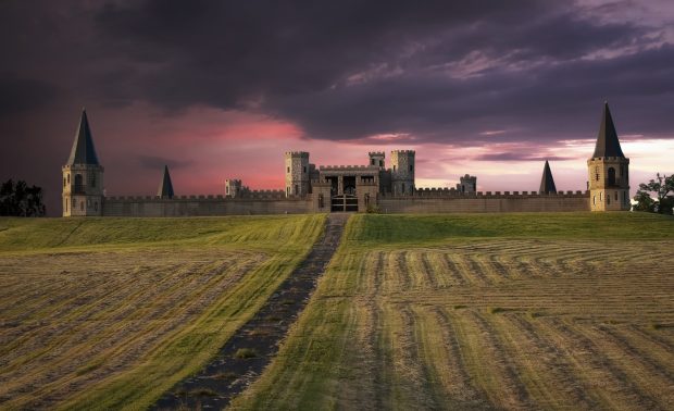 Medieval castle wallpaper 1920x1200.