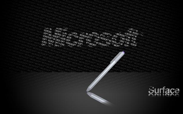 Microsoft wallpaper pattern Surface Fancy reflection 3D.