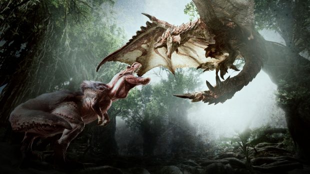 Monster hunter world 5k  wallpapers 3840x2160.