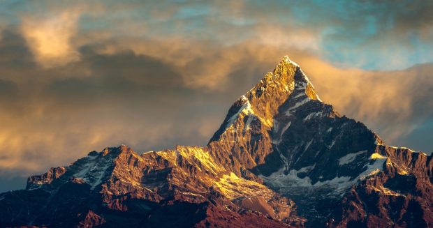 Mount everest peak nepal images.