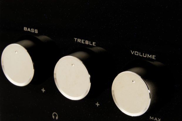 Music volume bass tweeter controller wallpaper.