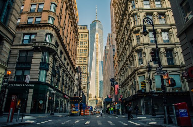 New York street images.