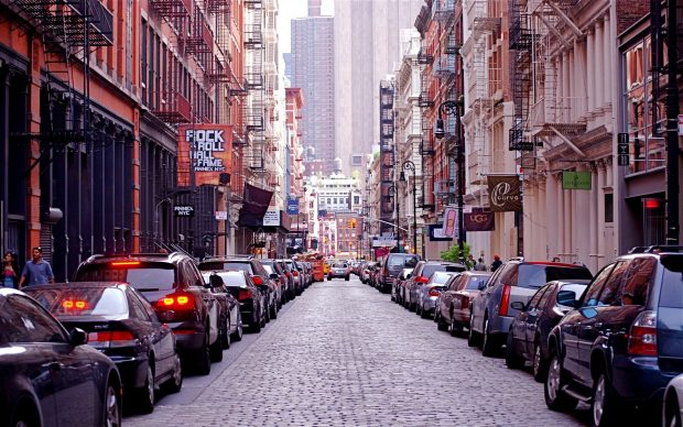 New York street wallpaper For Desktop.