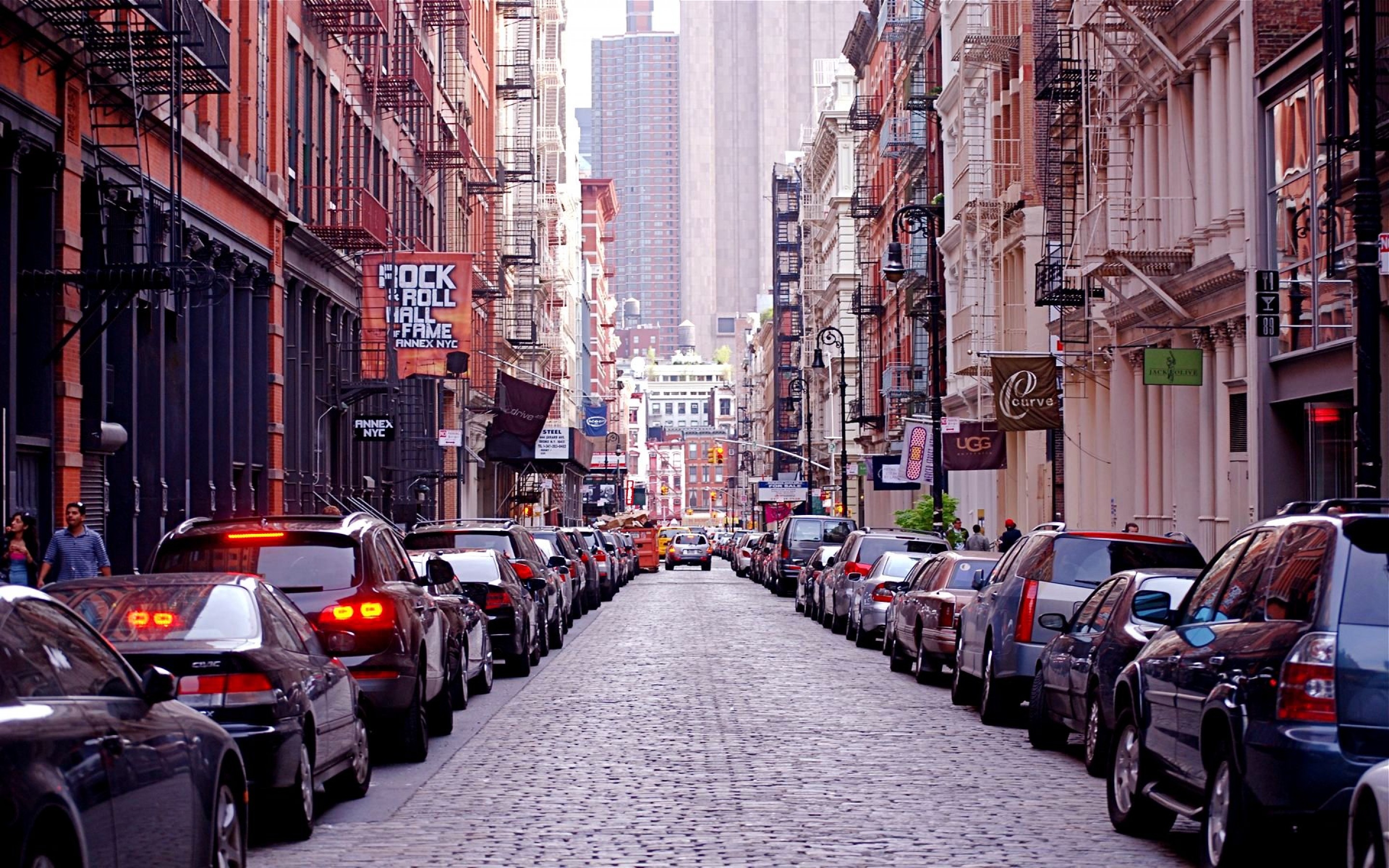 New York City Street HD Wallpaper | PixelsTalk.Net
