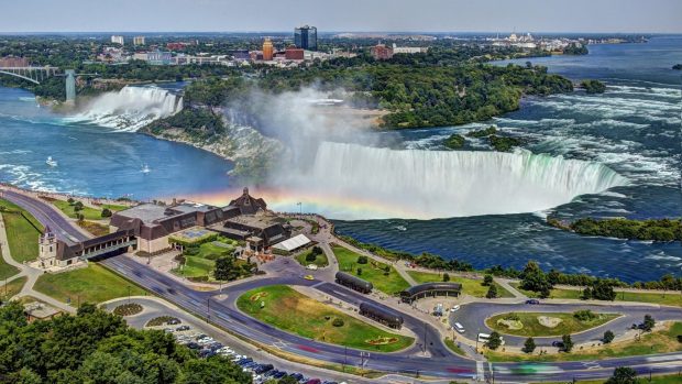 Niagara falls bridge wallpaper hd.