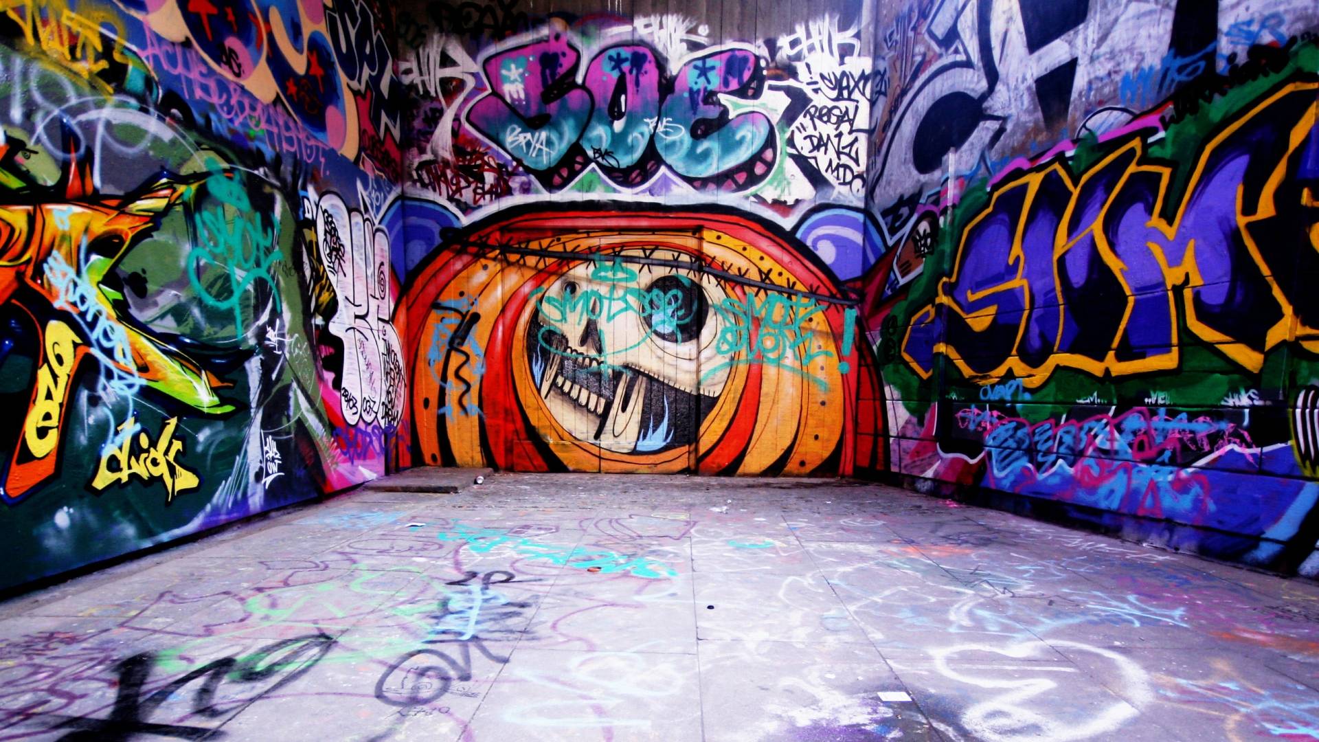Graffiti Background Wall Street Art | PixelsTalk.Net