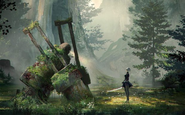 Nier Automata 4K Wallpaper.