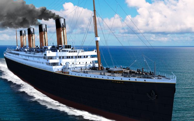 Ocean Titanic Backgrounds.