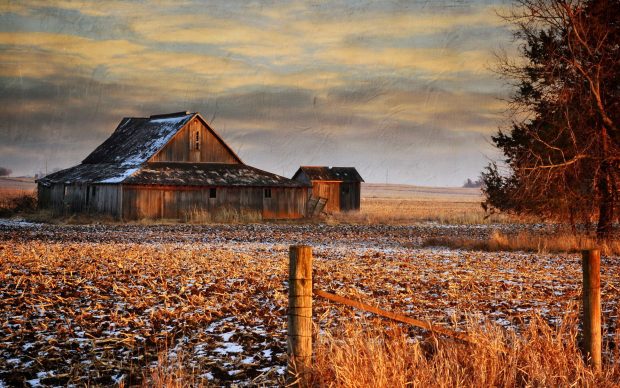 Old barn backgrounds 2560x1600.