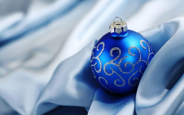 Ornament Blue Christmas 2.