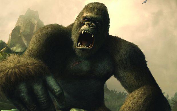 Peter jacksons king kong the official game of the movie backgrounds.
