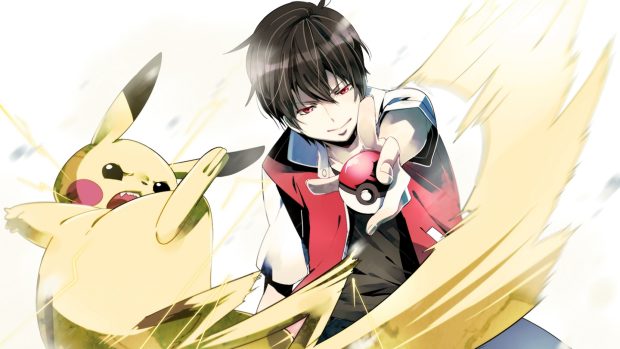 Pikachu Pokemon Guy Gesture Wallpapers 1920x1080.