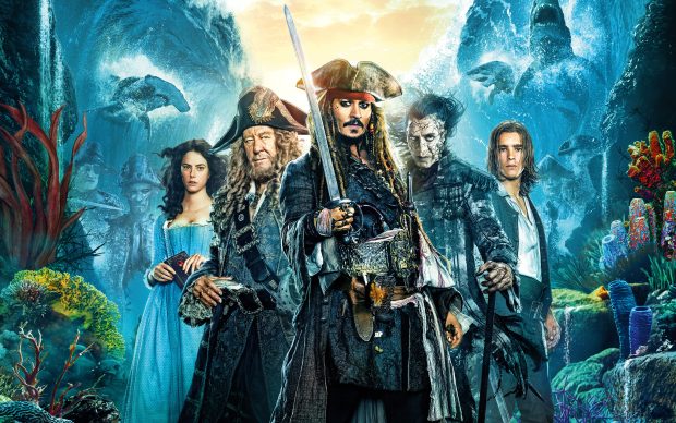 Pirates of the caribbean dead men tell no tales 4k wide pictures.