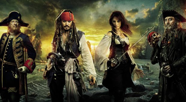 Pirates of the caribbean on stranger tides movie wallpaper 1920x1080.