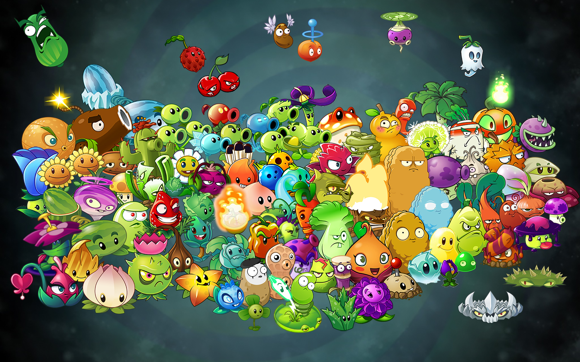 Plants Vs Zombies Wallpaper Hd Pixelstalk Net