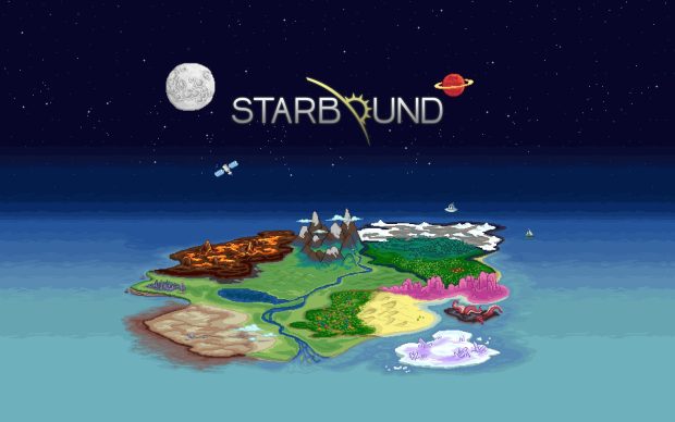 Preview Starbound Backgrounds HD.