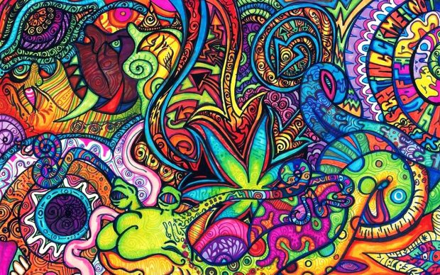 Psychedelic Art Colorful Wallpapers.