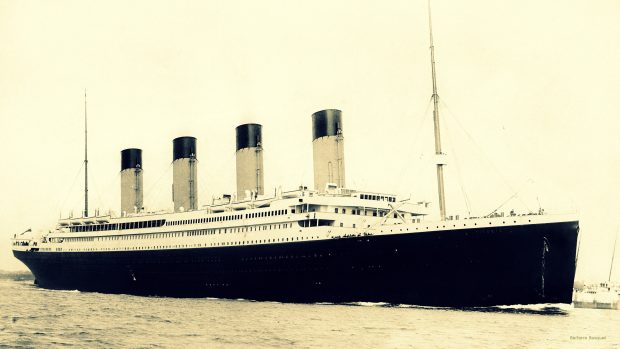 RMS Titanic wallpaper.