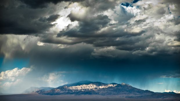 Rain island clouds volume sky images 1920x1080.