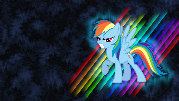 Rainbow dash wallpaper desktop.