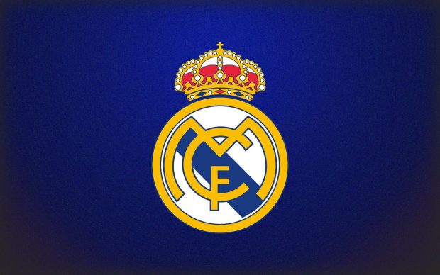 Real Madrid Football Club Logo Wallpaper 1.