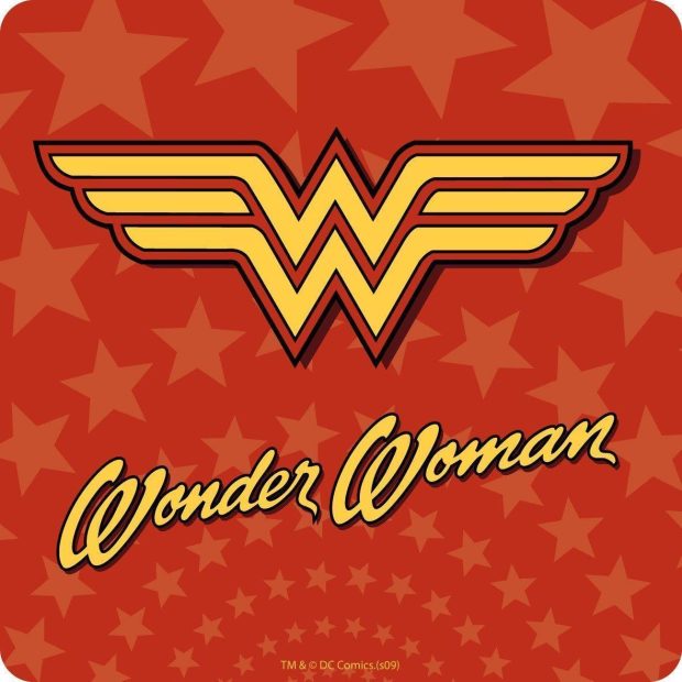 Red Logo Wonder Woman 1