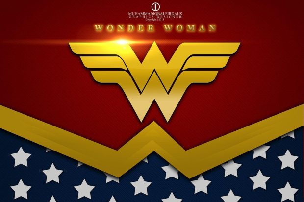 Red Logo Wonder Woman 2