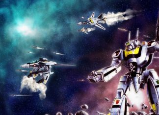 Robotech Space Backgrounds.