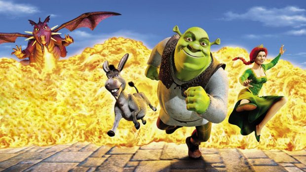 Shrek Fire Backgrounds.