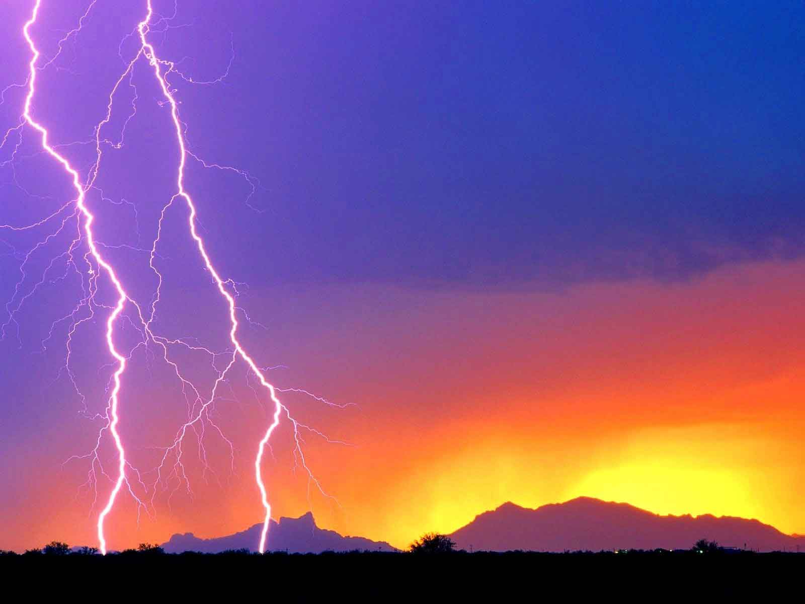 Free Download Lightning Storm Backgrounds