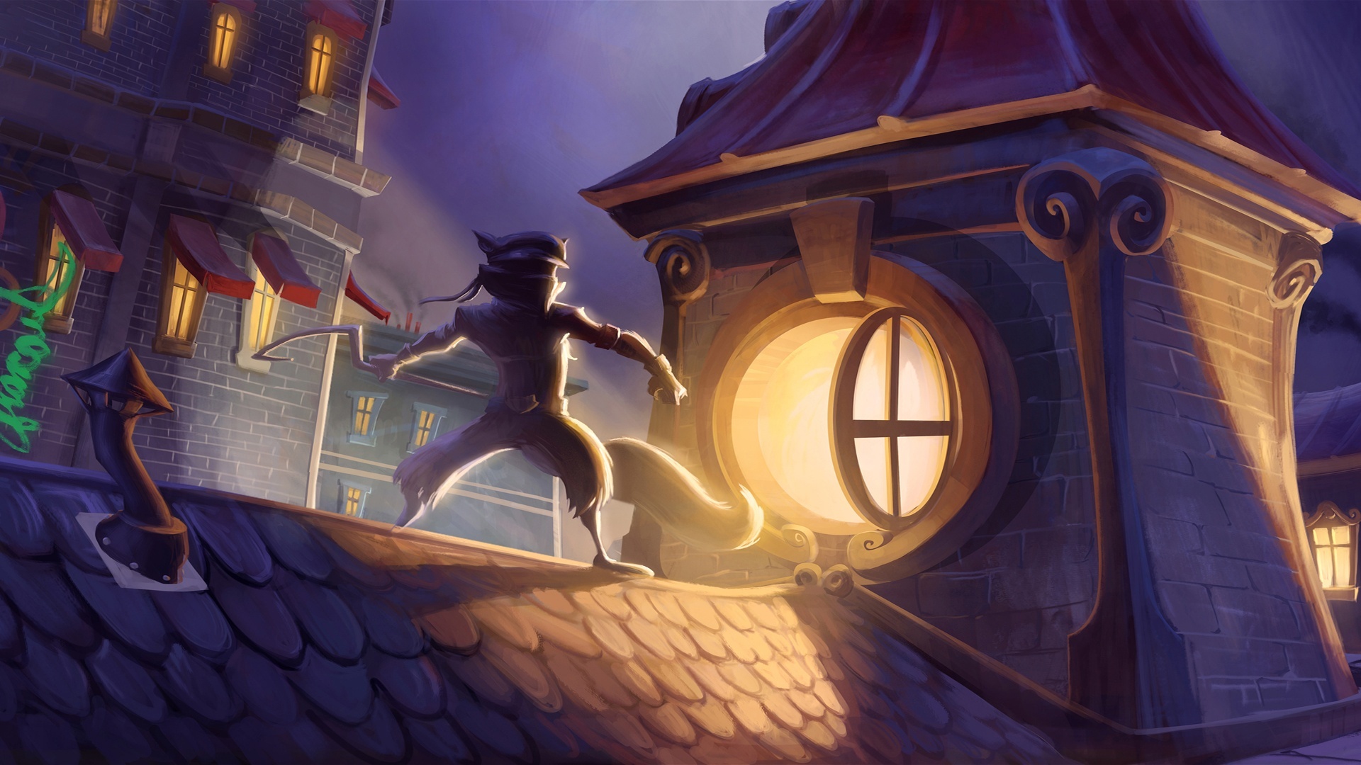 Sly Cooper Wallpaper HD.