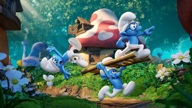 Smurfs 3 the lost village HD backgrounds.