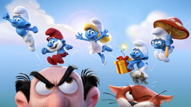 Smurfs The Lost Village Wallpaper.