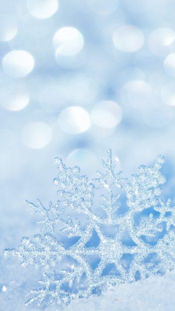 Snowflake Winter Wallpaper Iphone.